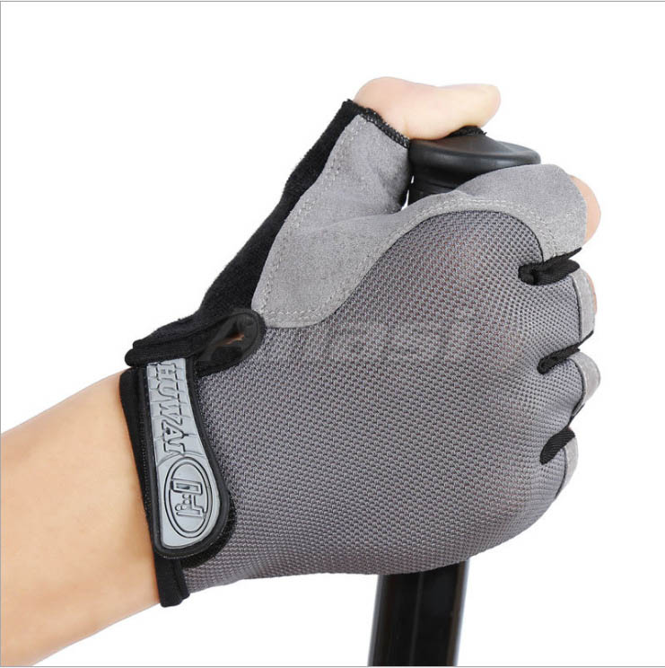 Găng tay chống nắng nam thể thao Anasi HW06 - Găng tay cắt ngón chống trượt khi chạy xe, tập gym