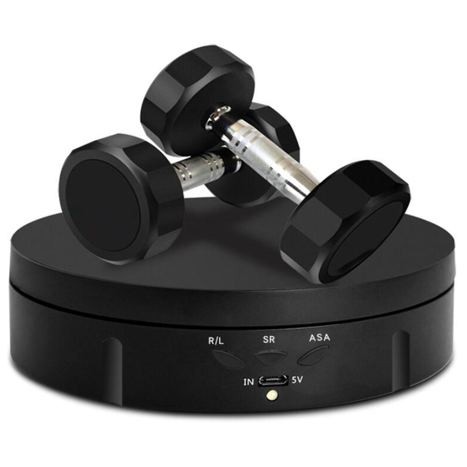 Rotating Display Stand Turntable Toys Cell Phone Holder White