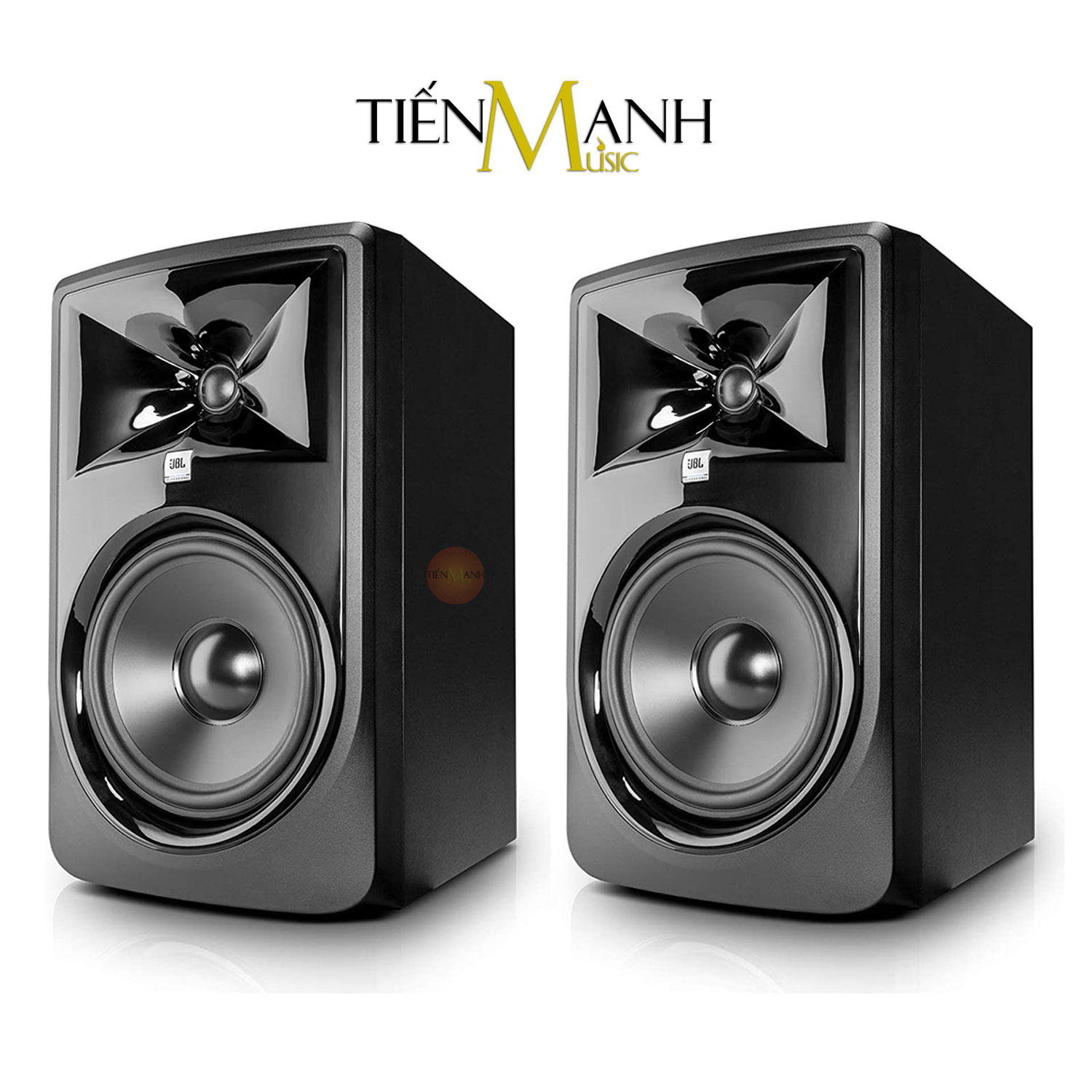 Hình ảnh [Một Cặp] Loa Kiểm Âm JBL 308P MKII Phòng Thu Studio 308P MK2 Pair Monitor Speakers 308 Hàng Chính Hãng - Kèm Móng Gẩy DreamMaker