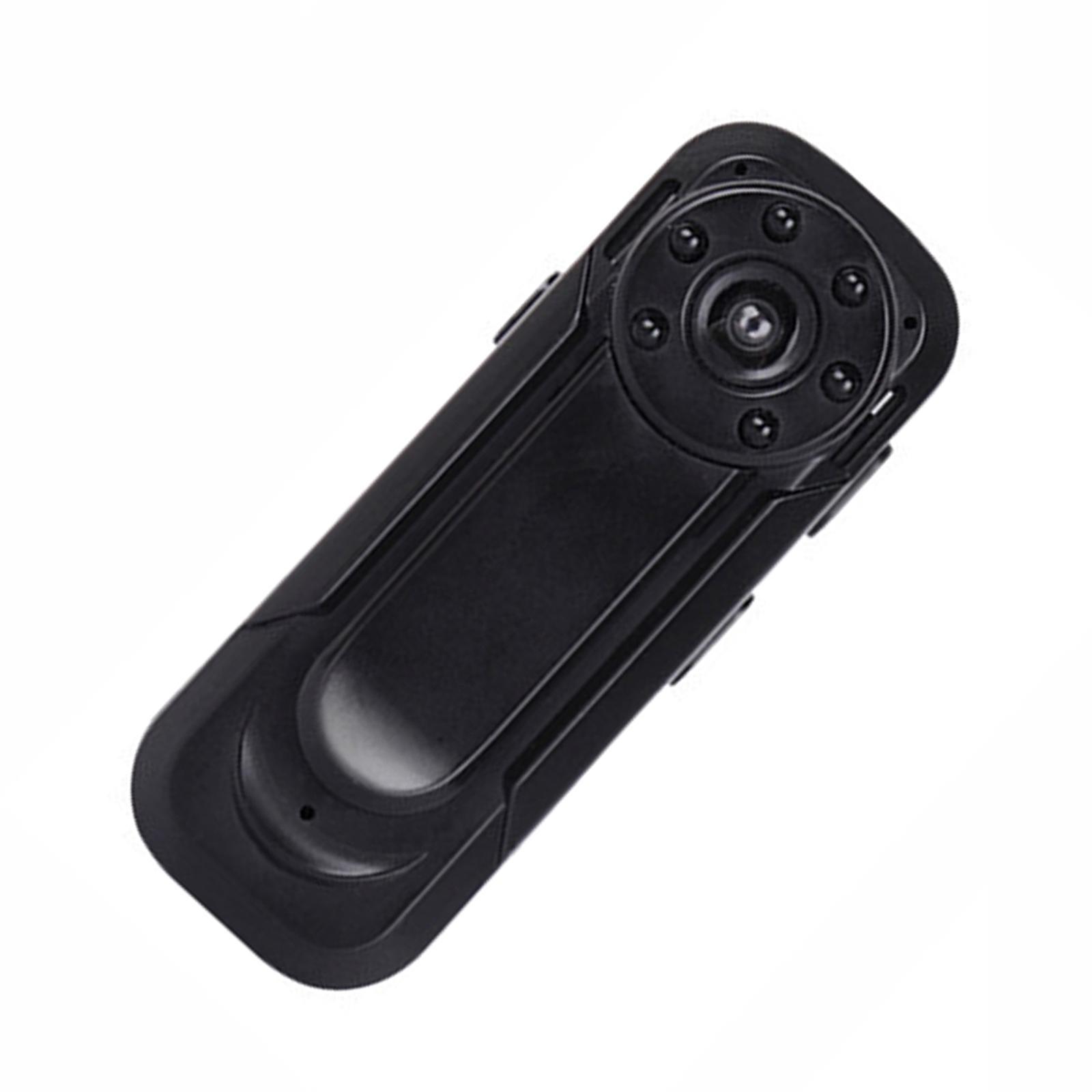 Mini Body Camera   cam for Home Office 1080P Full   Black