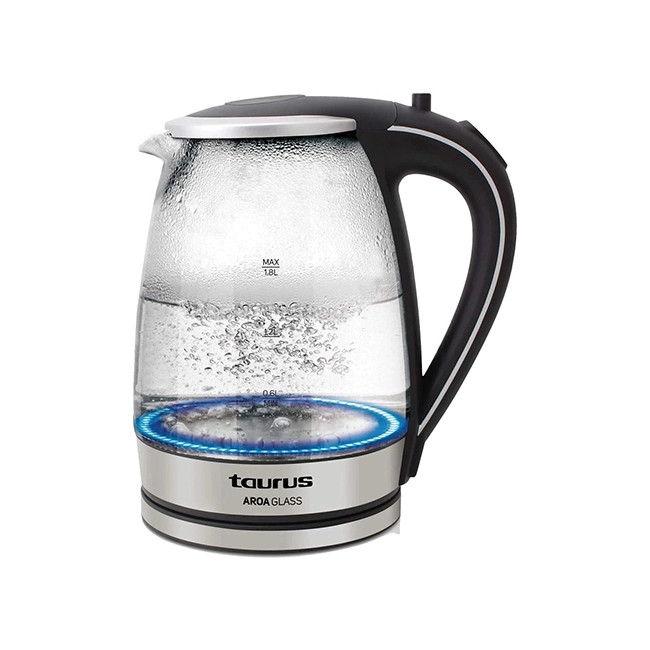 Ấm siêu tốc Taurus AROA GLASS VER III KE2200 Hàng chính hãng