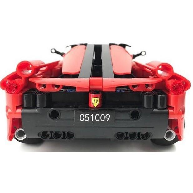 Đồ Chơi Lắp Ráp Kiểu LEGO CaDA C51009 Điều Khiển Từ Xa Mô Hình Siêu Xe Thể Thao Ferrari Red Storm Với 380 Chi Tiết