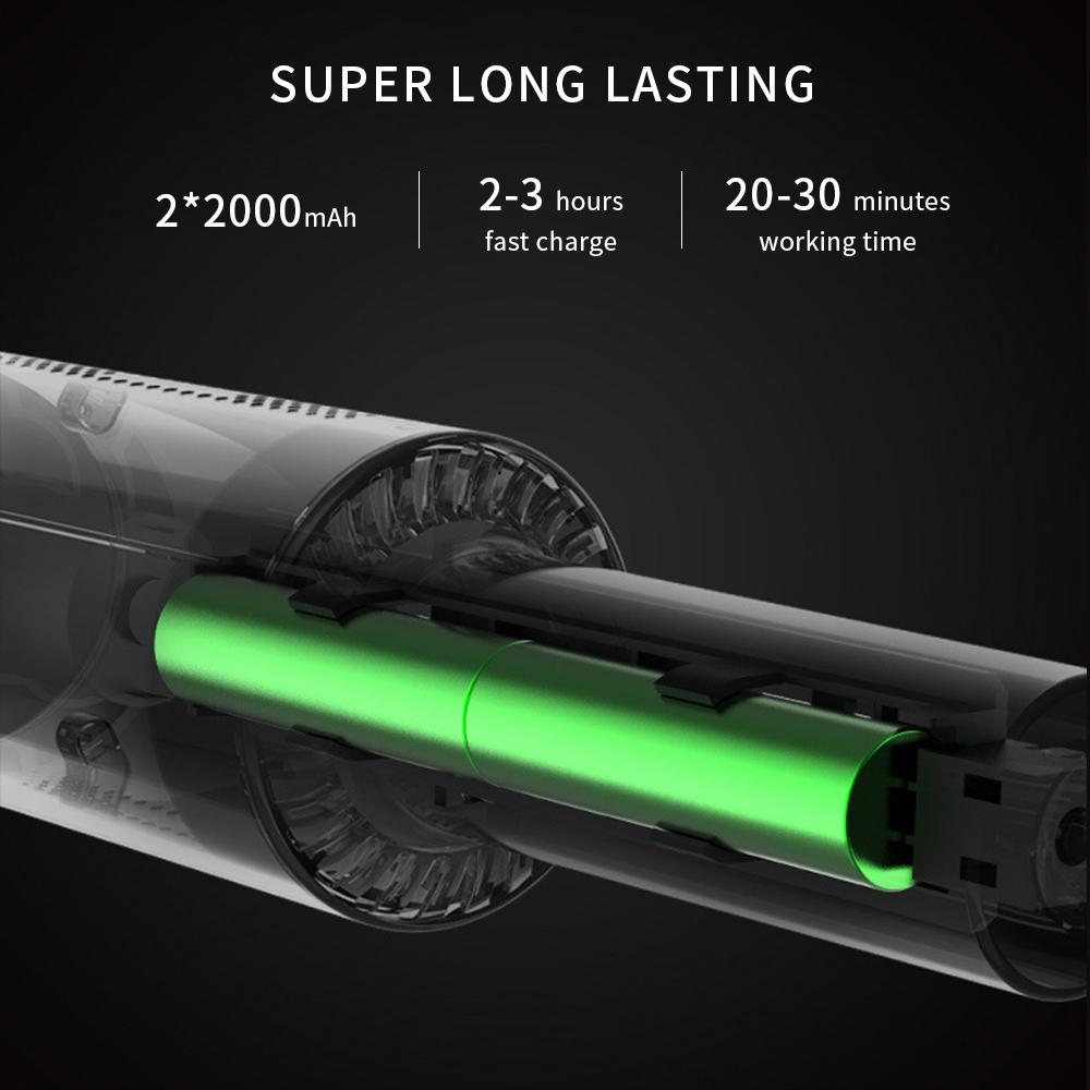 Máy hút bụi mini cầm tay 6000Pa công suất cao làm sạch ô tô, nhà