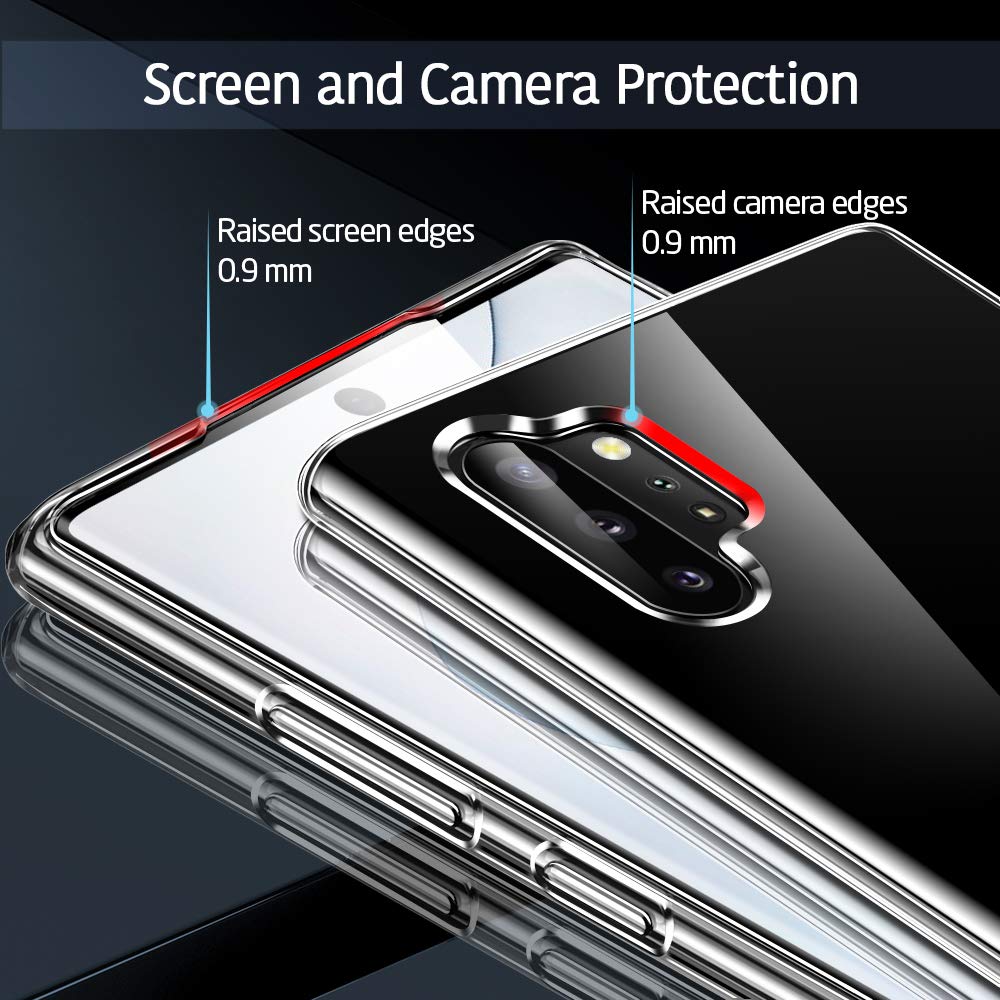 Ốp lưng dẻo silicon cho Samsung Galaxy Note 10 Plus hiệu Ultra Thin - Hàng nhập khẩu