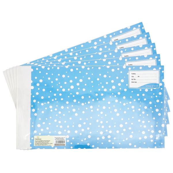 Giấy Bao Tập 2 Trong 1 Bìa Kiếng Dots - The Sun 05 (5 Tờ/Xấp)