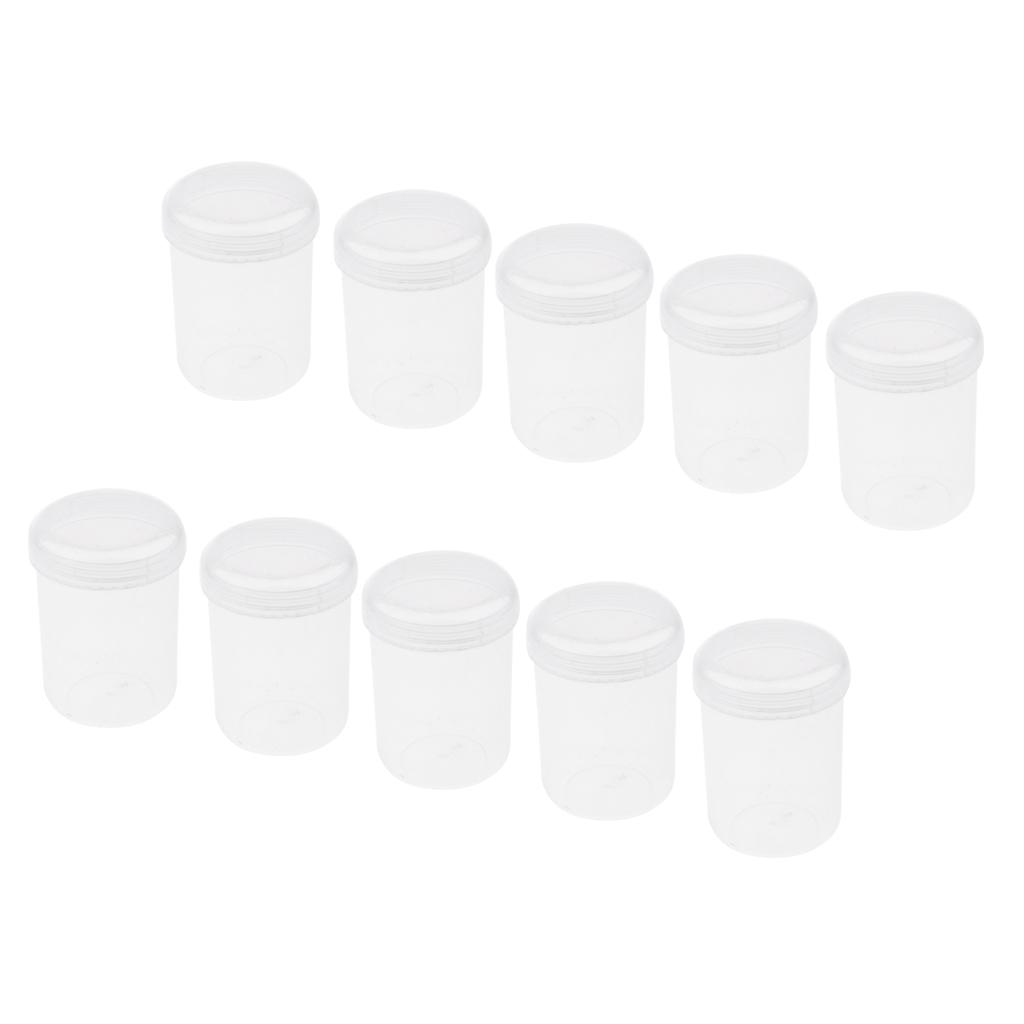 10 X Trang Điểm Hộp Đựng Mỹ Phẩm Dưỡng Da Gel Bình Rõ Ràng Hộp Đựng