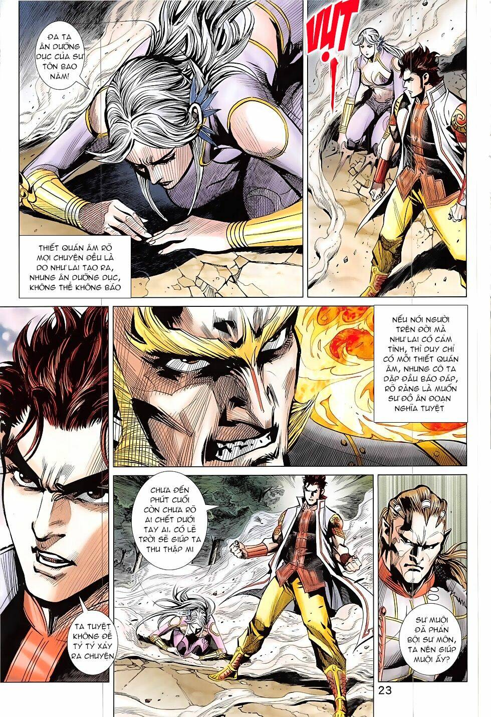 thần chưởng chapter 18 23