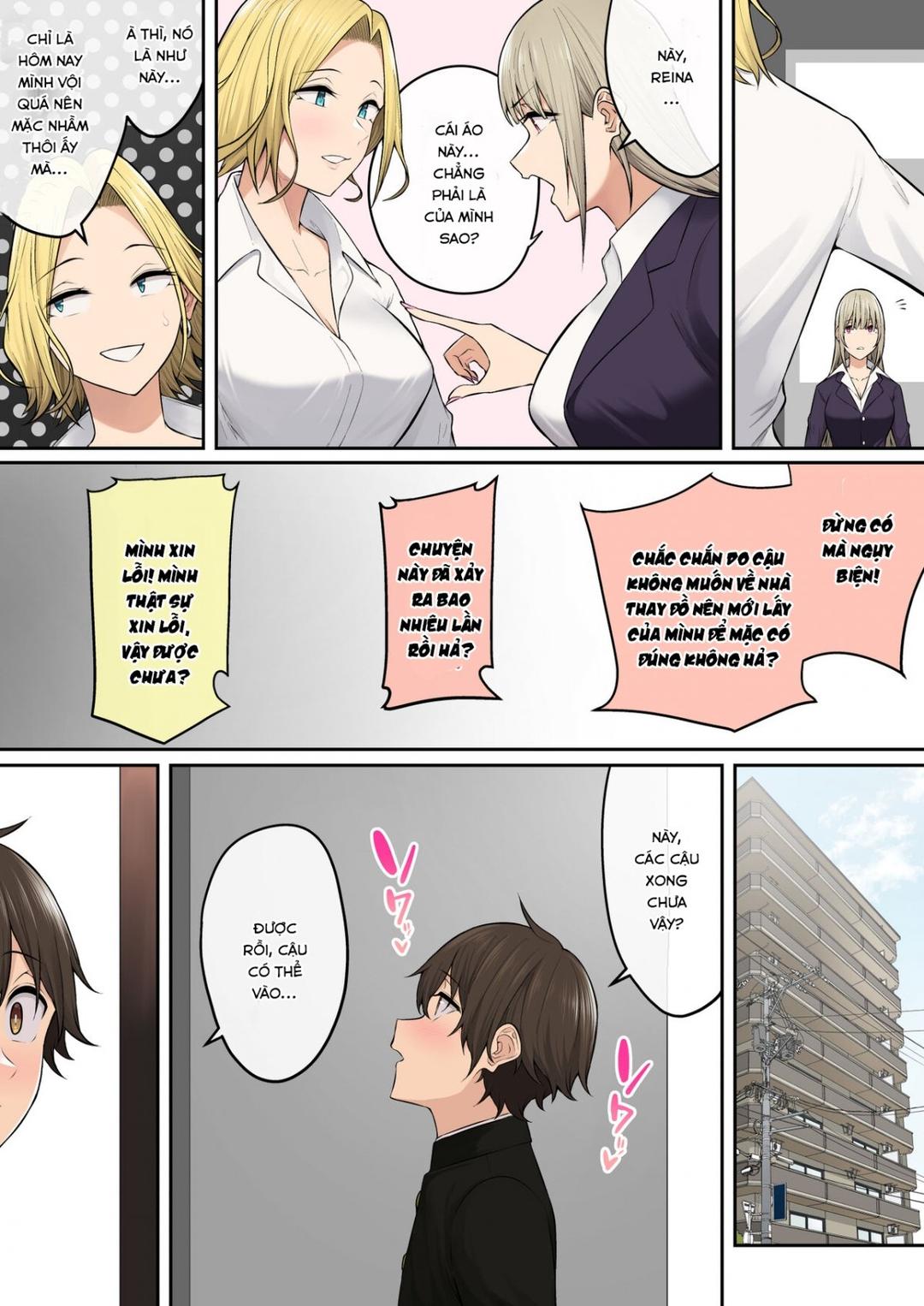 imaizumi đưa cả bầy gyaru về nhà mình chapter 6 12