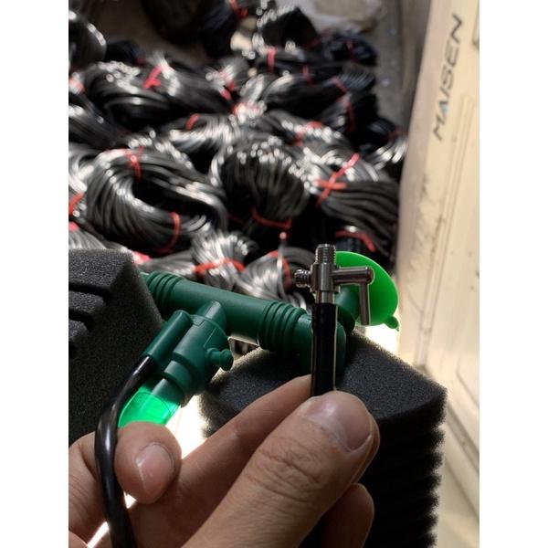 Van chia oxy, van chia khí điều chỉnh inox ren vặn và van nhét 2 đầu