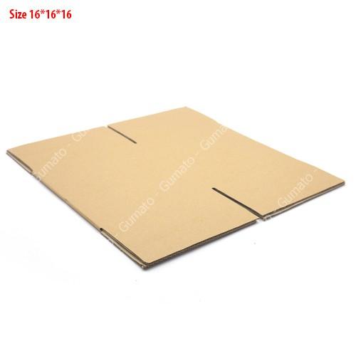 Hộp giấy P34 size 16x16x16 cm, thùng carton gói hàng Everest