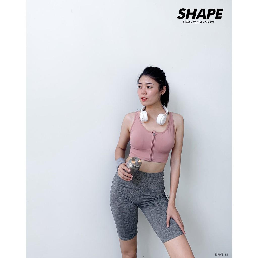 Quần biker tập gym trơn nữ chất lượng cao