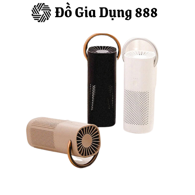 Máy Lọc Không Khí Sạc Pin, Không Dây HUBOT, Máy Lọc Không Khí Ô Tô, Nhỏ Gọn Tiện Di Chuyển, Nhập Hàn, BH 12 Tháng