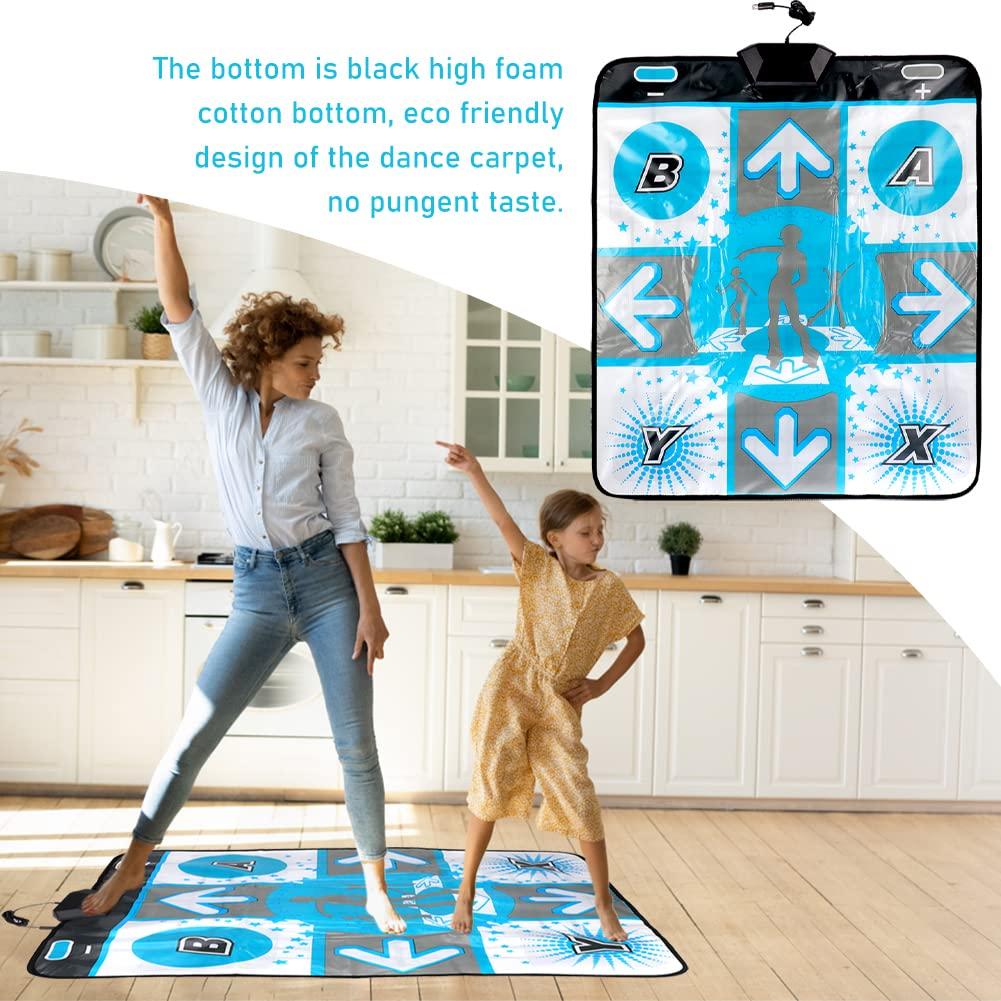 Dance Pad cho Wii, trò chơi khiêu vũ cuộc cách mạng Tapis, chống trượt chân nhảy múa cho Wii