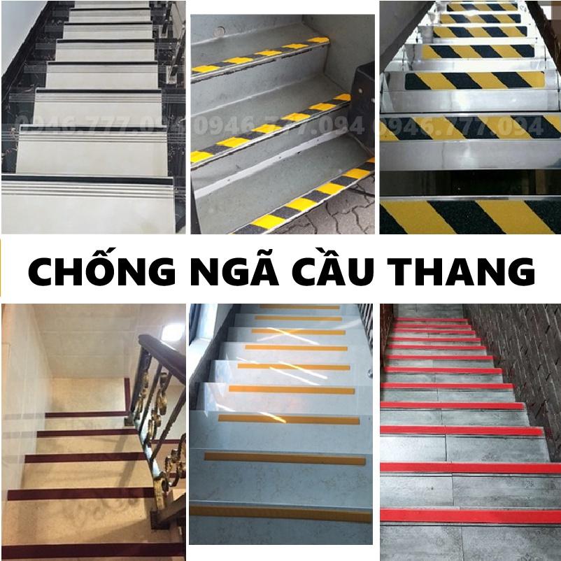 Băng dính chống trơn trượt Băng keo nhám dán cầu thang KINGRON chống ngã dán bậc cửa ra vào