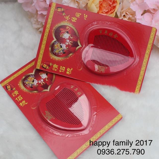 Bộ lược chải tóc cho ngày cưới
