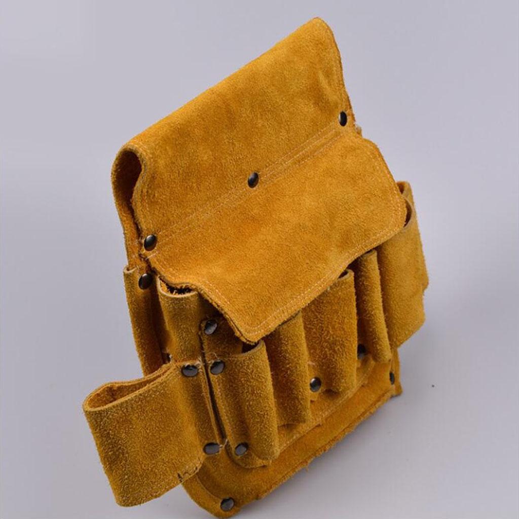 28cm Multi-pocket Utility Bag Nail Tool Apron Carpenter Waist Tools Holder