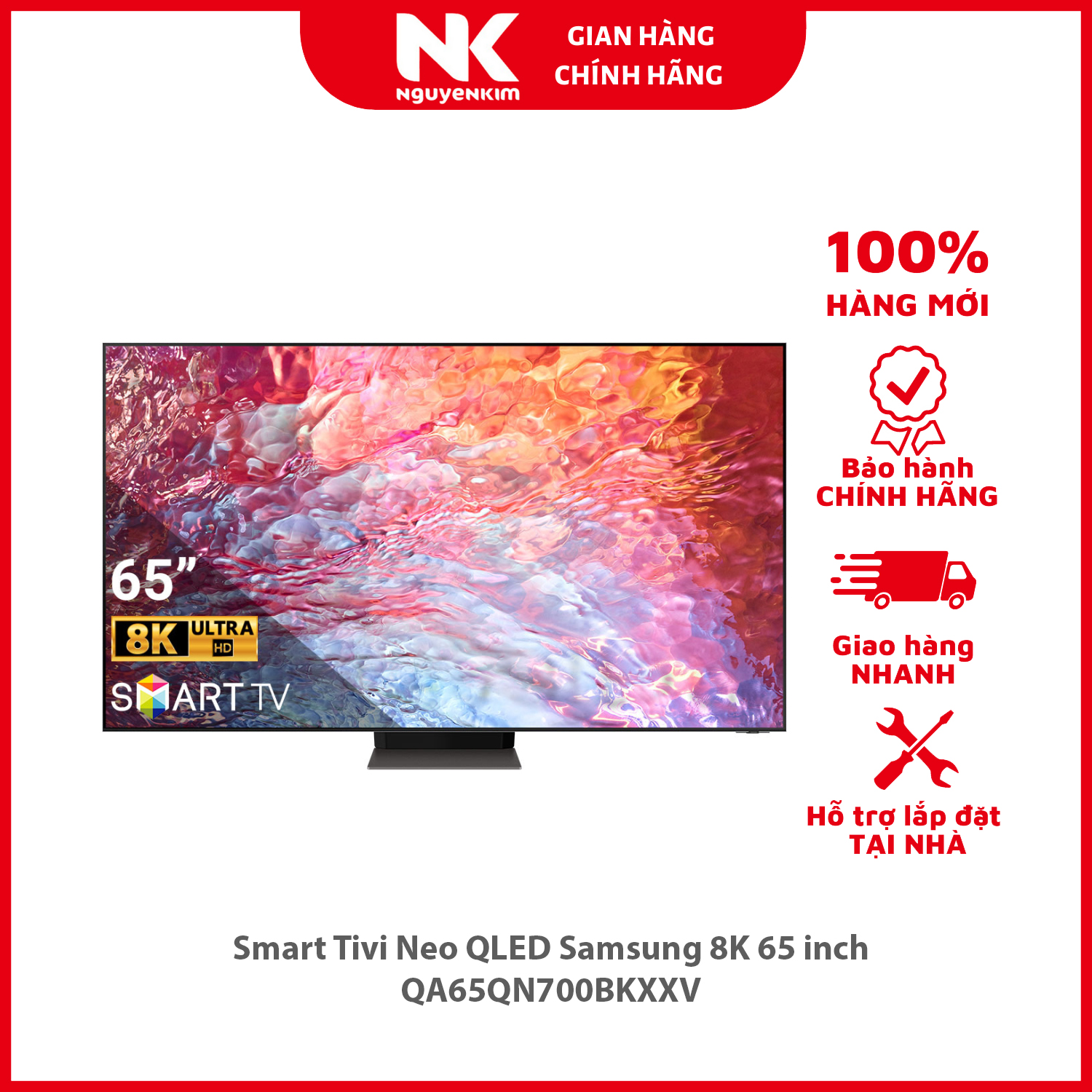 Smart Tivi Neo QLED Samsung 8K 65 inch QA65QN700BKXXV - Hàng chính hãng