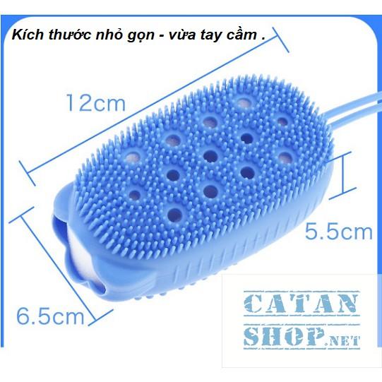 ️FREESHIP️BÔNG TẮM SILICON TẠO BỌT MASSAGE HÌNH CHUỘT CUTE, BÔNG TẮM TẨY DA CHẾT 2 MẶT SILICONE (màu ngẫu nhiên)