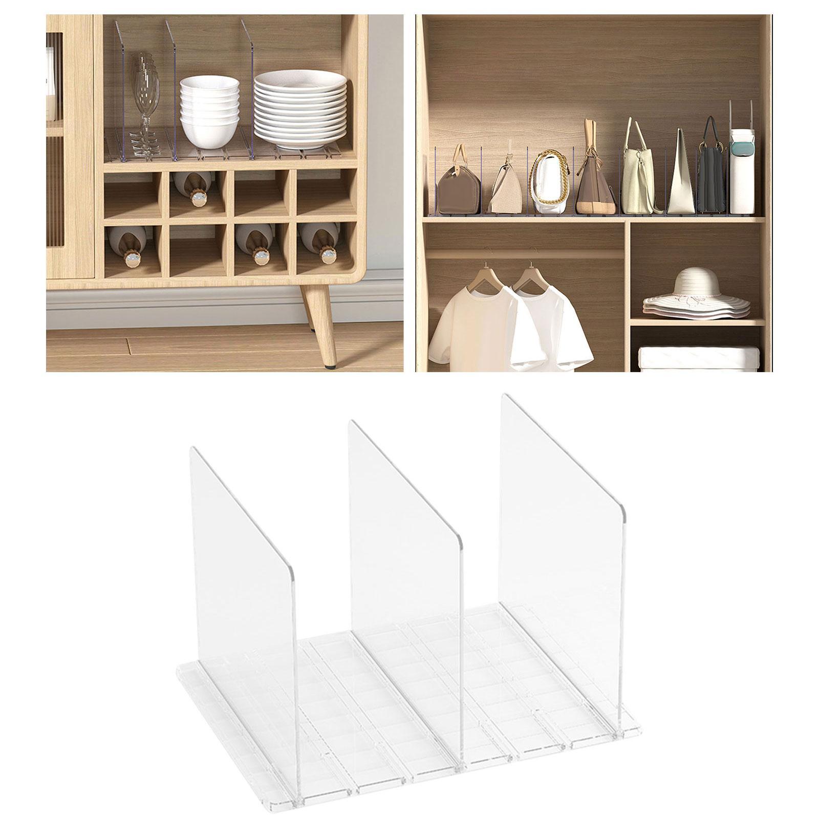 Closet Shelves Divider Adjustable Bag Divider for Living Room Home Bedroom