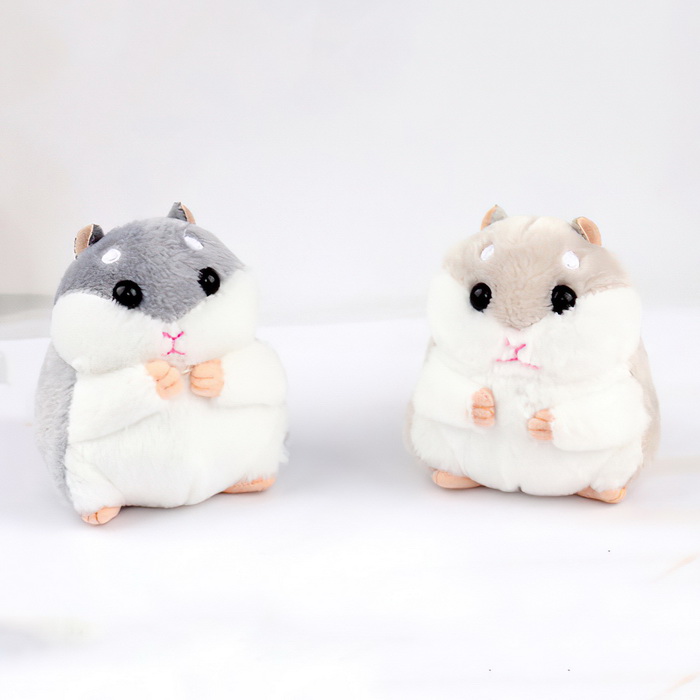 Móc khóa chuột Hamster dễ thương V.3, Móc khóa hình chuột Hamster siêu đáng yêu màu sắc dễ thương - Màu ngẫu nhiên