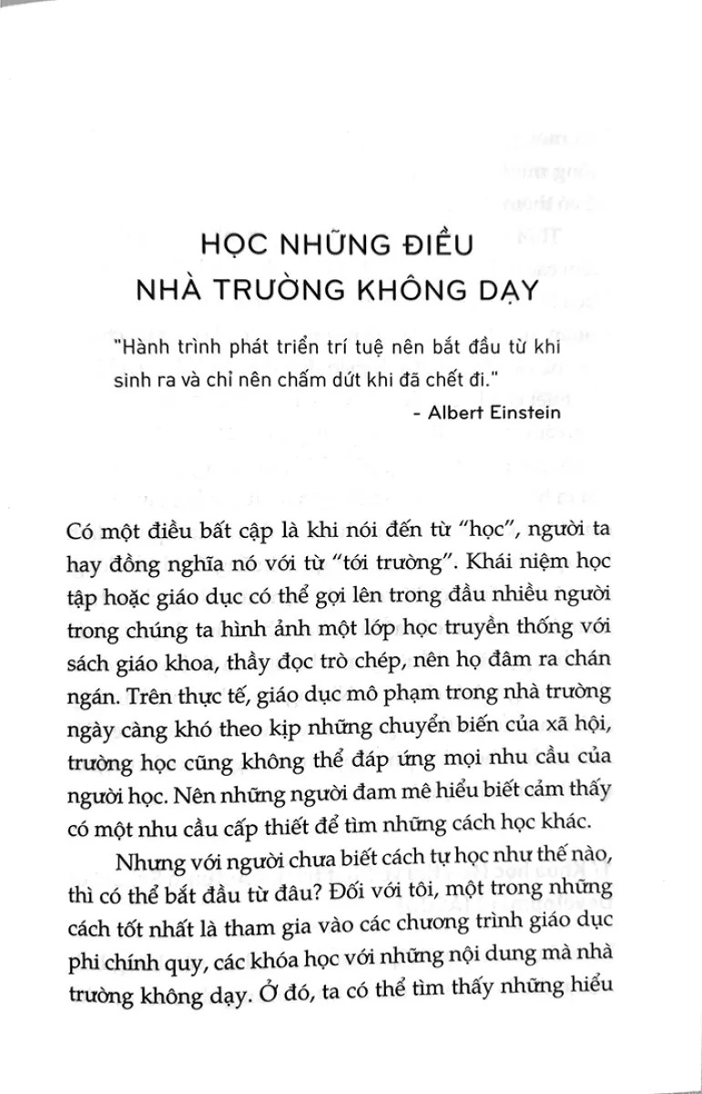 Trên Hành Trình Tự Học
