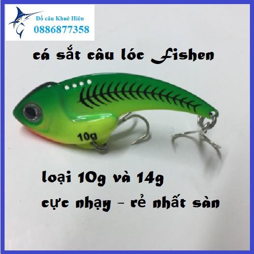 Mồi câu cá câu lóc Fishen loại 10g và 14g