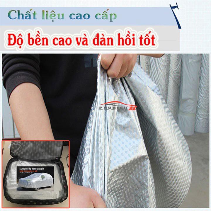 Bạt Che Phủ Xe ô tô 4 Chỗ Cao Cấp 3 Lớp Chống Nắng Nóng Chống Nước Chống xước