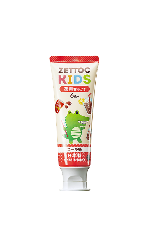 Kem đánh răng trẻ em vị nước ngọt Cola Nippon Zettoc Kids Toothpaste Cola 70g(ZS)