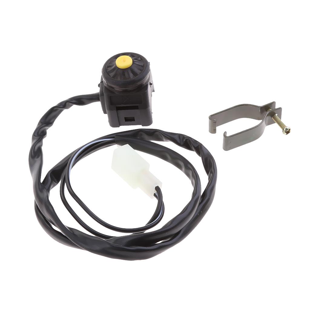 Replacement Kill Switch Push Button Horn Starter 2Wire for  Dirt Bike ATV