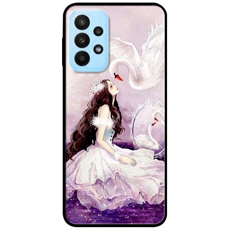 Ốp lưng dành cho Samsung A13 5G - Samsung A33 5G - Cô Gái Thiên Nga