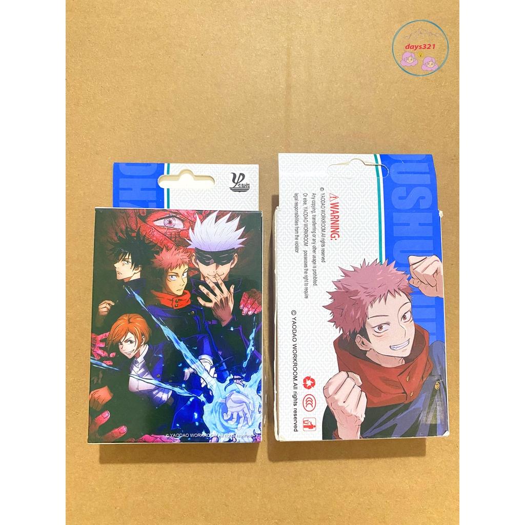 Bài tây anime Jujutsu Kaisen - Chú Thuật Hồi Chiến, tú lơ khơ, manga - 54 lá