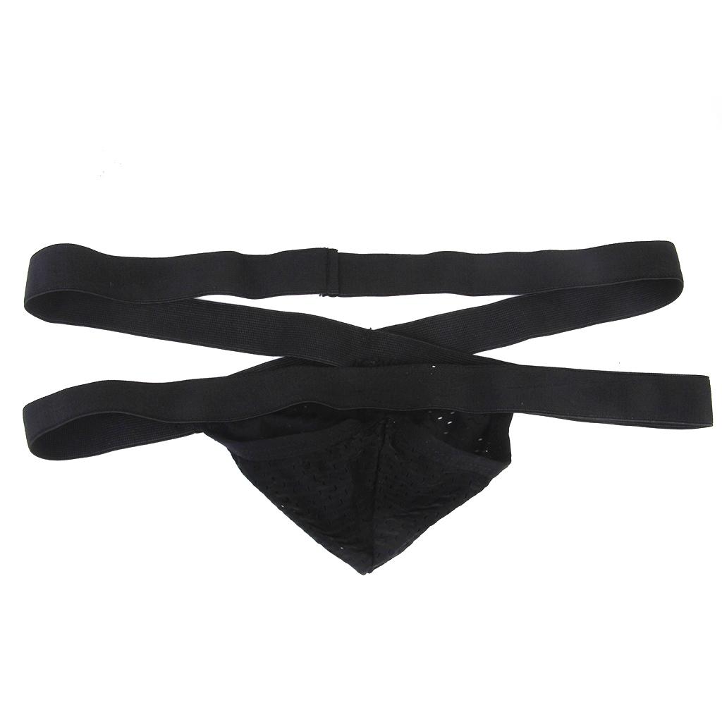 Mens Pouch Jockstrap G-string Shorts Thong Underwear Briefs Lingerie