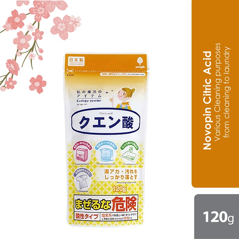 Bột tẩy đa năng Axit Citric 120g - Made in Japan