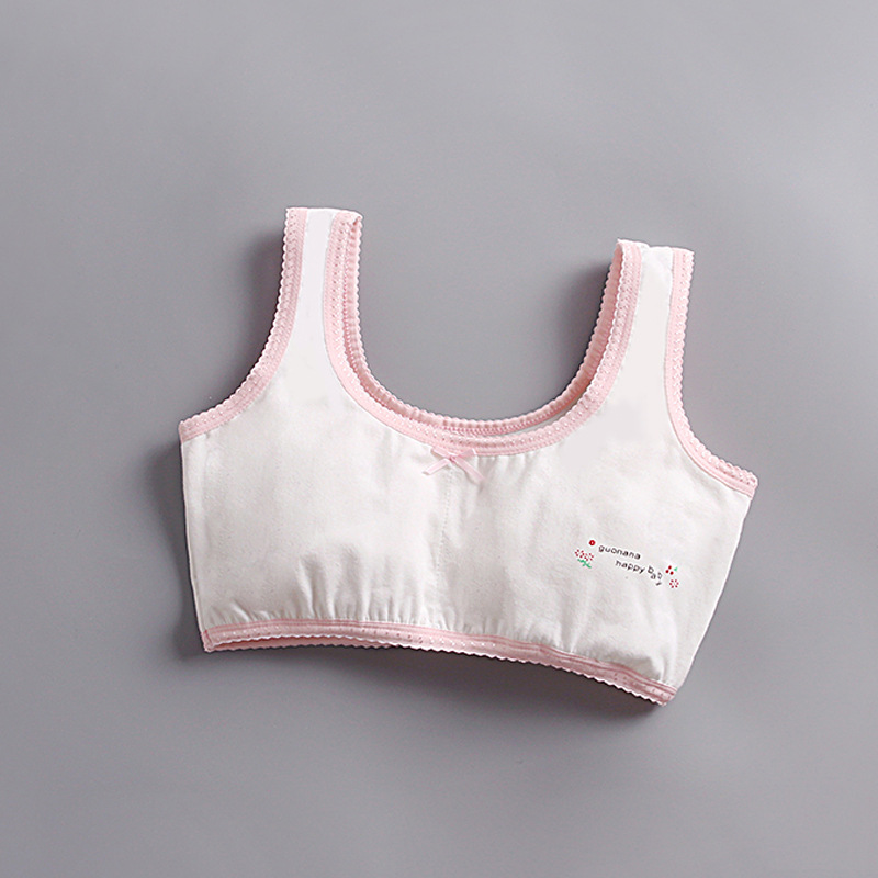 Áo áo lót bé gái Hàn Quốc siêu đẹp chất cotton, áo bra cho bé gái từ 20-50kg