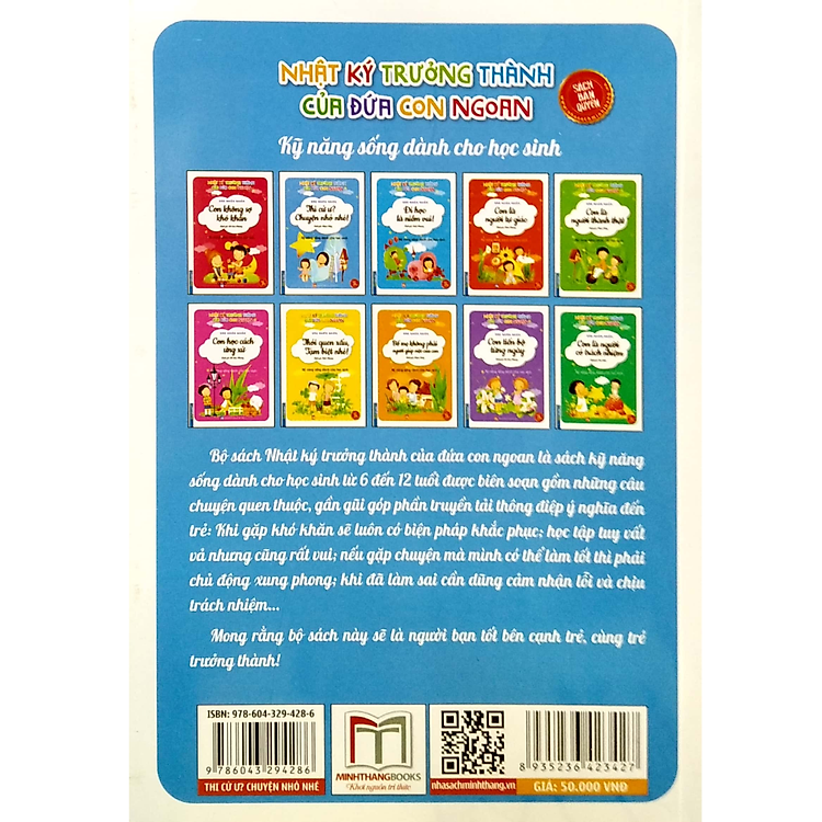 Nhật Ký Trưởng Thành Cúa Đứa Con Ngoan (Kỹ Năng Sống Dành Cho Học Sinh)