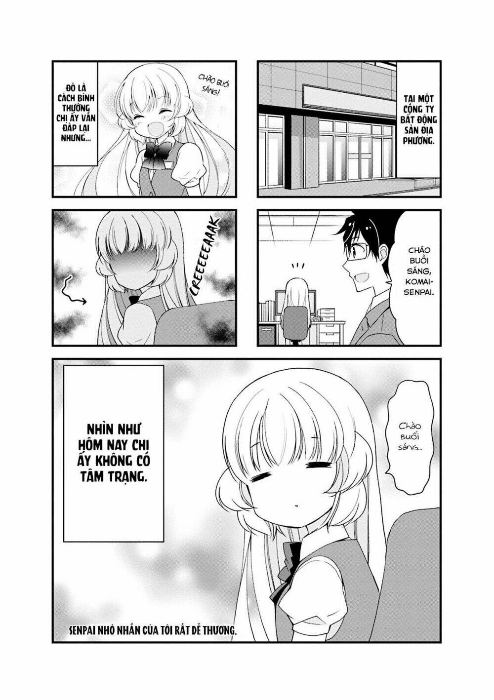 senpai nhỏ nhắn của tôi rất dễ thương chapter 15 3