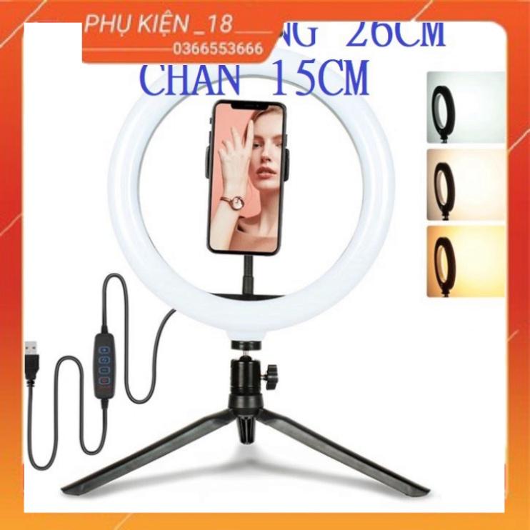 ĐÈN +CHÂN TRIPOD LIVESTREAM BÁN HÀNG, CHỤP HÌNH MAKE UP