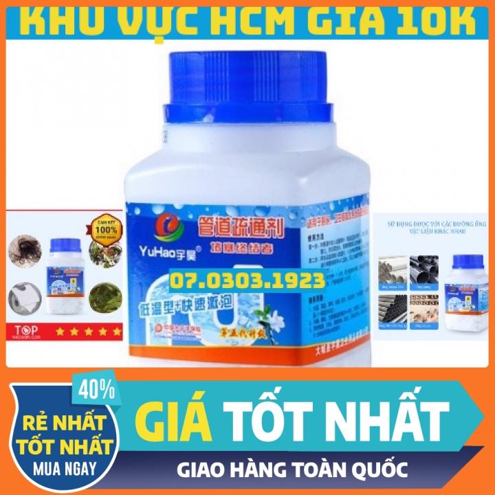 bột thông cống yuhao siêu mạnh , Bột thông cống cực mạnh fastpro, bột thông tắc cống thế hệ mới