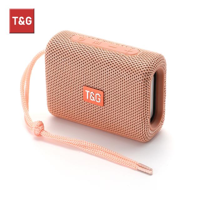 Loa Di Động TG313 Loa Siêu Trầm Bass Không Dây Loa Ngoài Trời Chống Nước Hỗ Trợ TF USB Loa Âm Thanh Nổi Màu sắc: Hồng