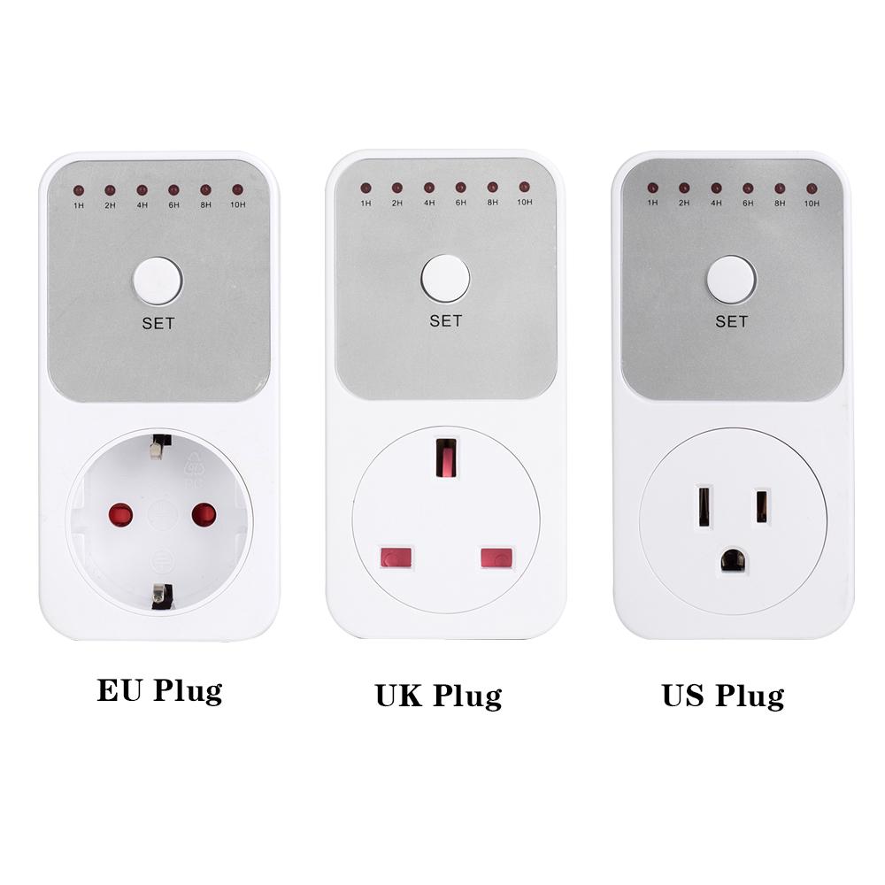 Bộ công tắc ổ cắm hẹn giờ đếm ngược trong nhà, từ 1h -10h để bạn lựa chọn theo nhu cầu