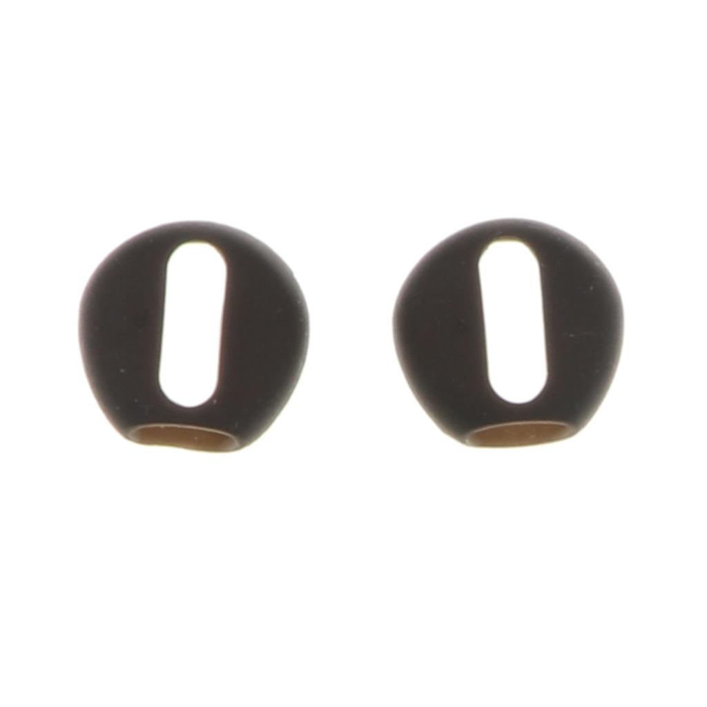 1 Pair Silicone Earbuds Ear Tips for  Black