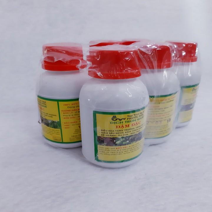Dịch trùn quế loại đậm đặc dùng cho rau màu, cây ăn trái, cây cảnh - chai 105ml