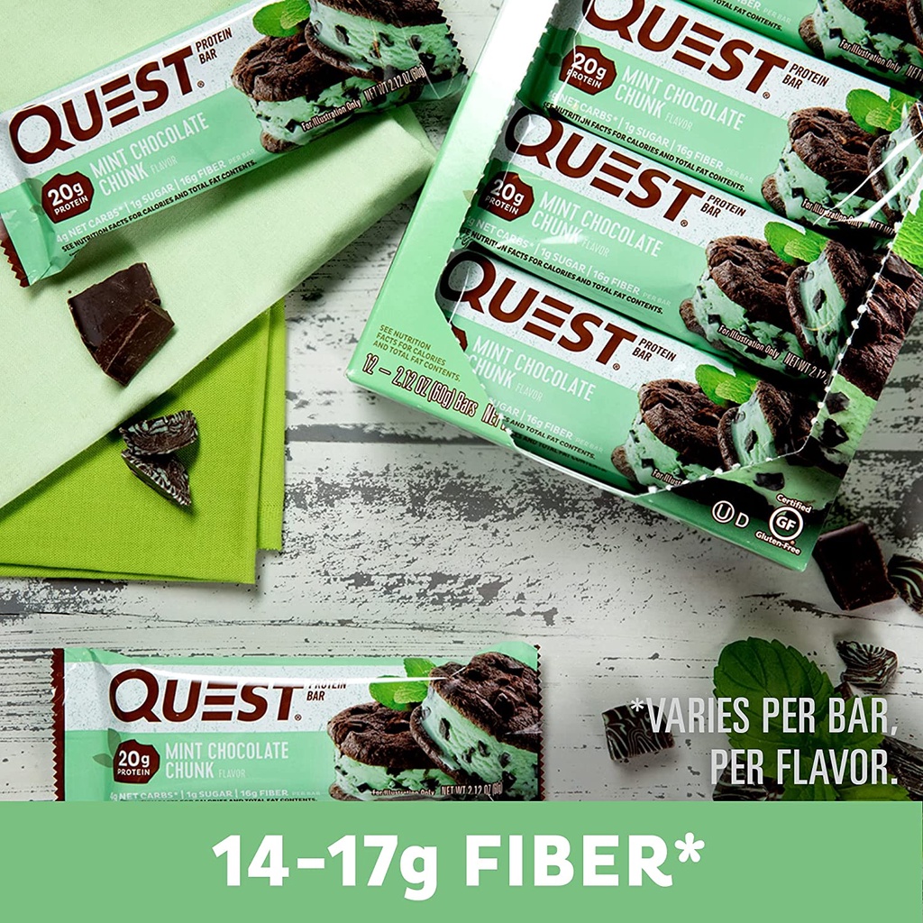 Protein Bar bán chạy nhất thế giới QUEST: Made in USA