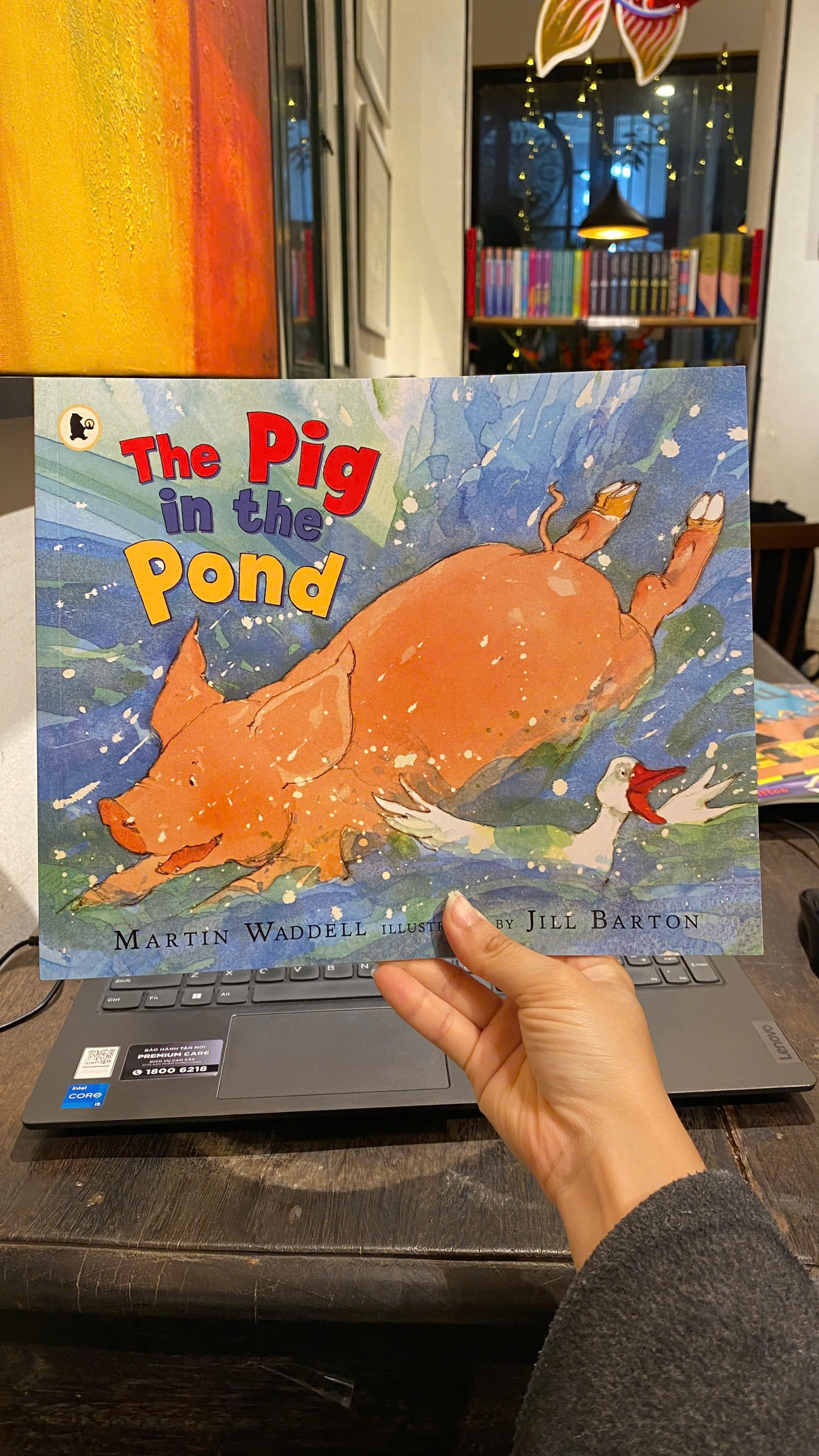 Sách - The Pig in the Pond by Martin Waddell | Children's English Picture Book