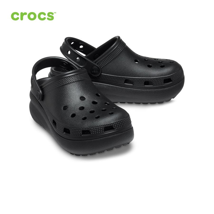 Giày lười trẻ em Crocs FW Classic Clog Kid Cutie Black - 207708-001