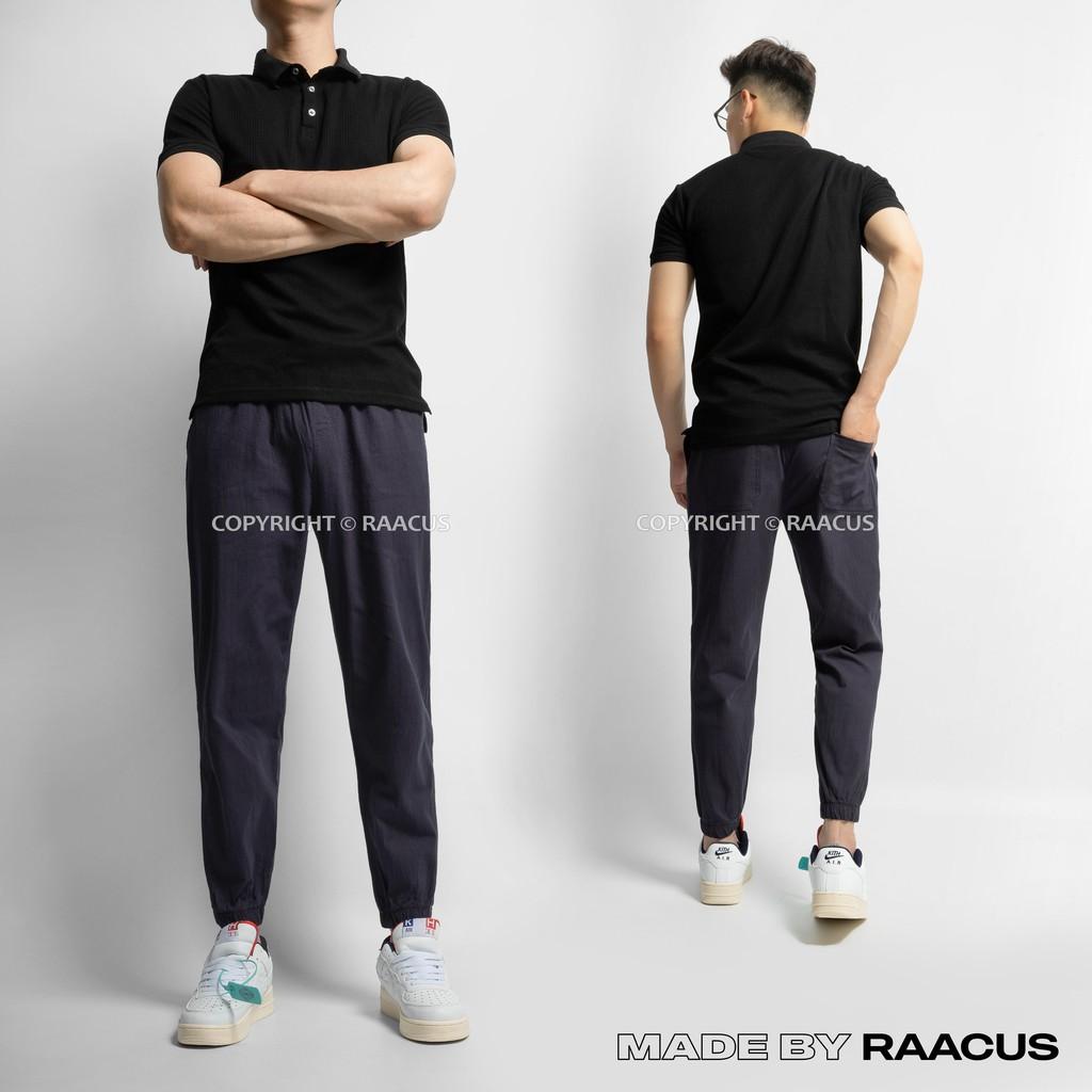 Quần jogger nam chất đũi dáng ôm, quần nam thể thao unisex thời trang cao cấp RAACUS – Q021