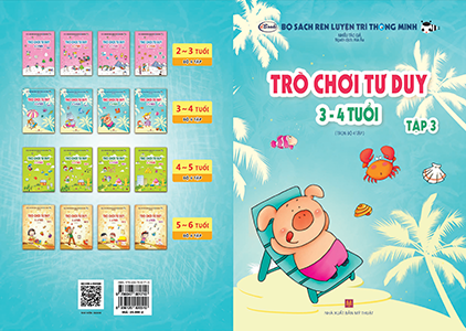 Cuốn sách Trò chơi tư duy (3-4 tuổi) tập 3