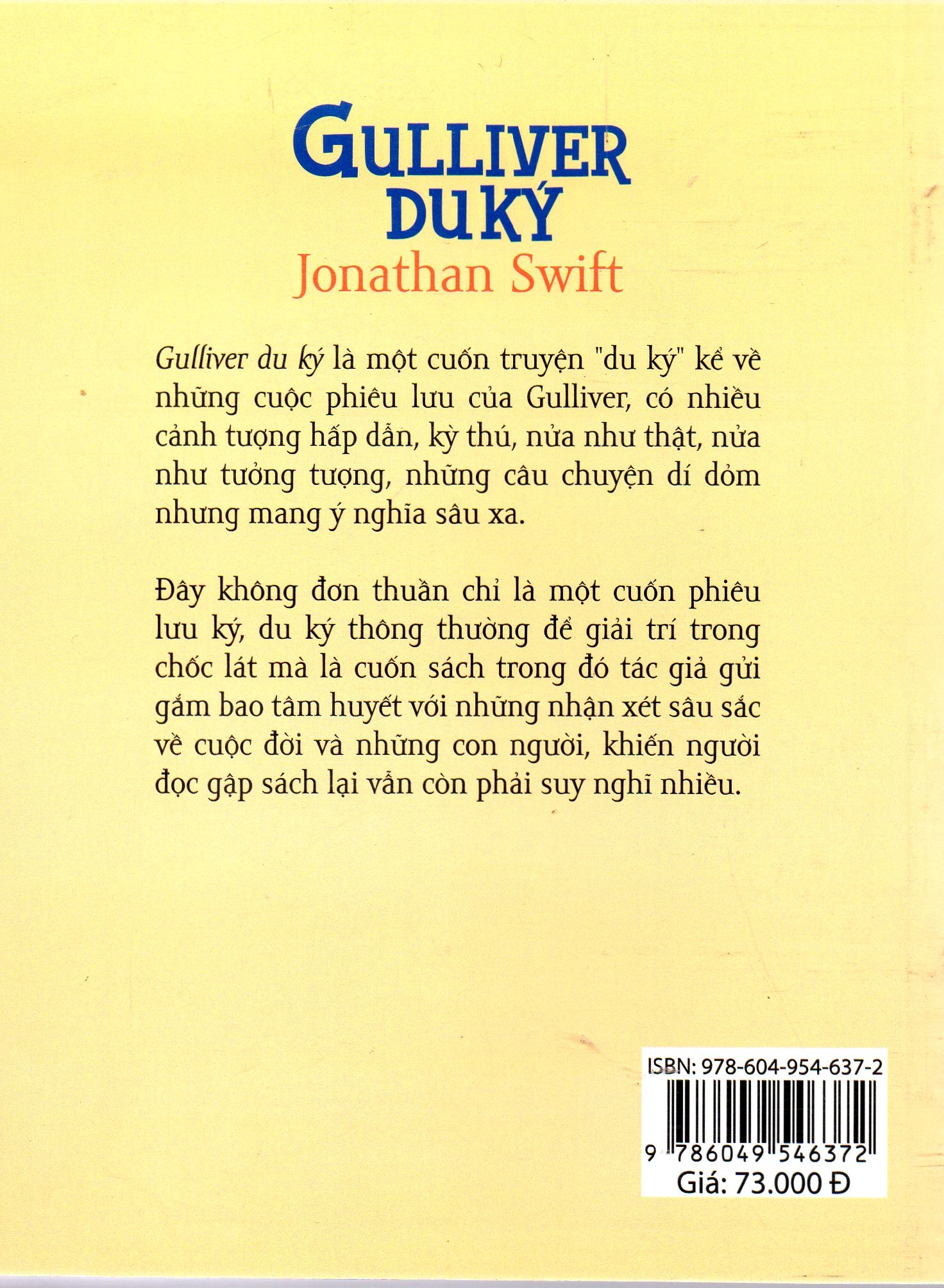 Gulliver du ký (Bìa Mềm) - Jonathan Swift