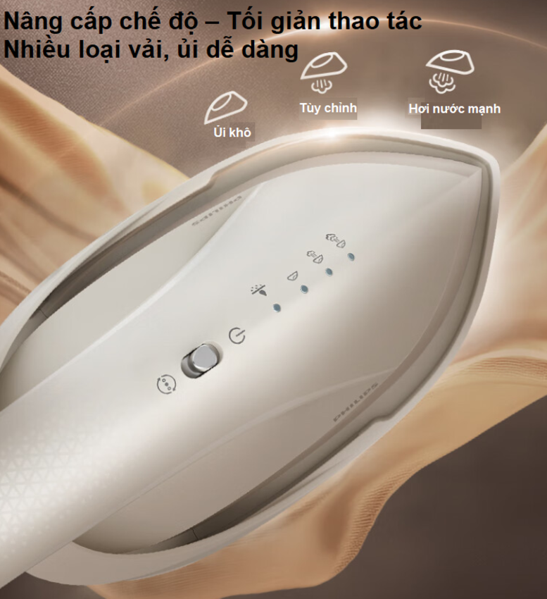 Bàn ủi hơi nước dạng đứng serial 5000 thương hiệu Hà Lan cao cấp Philips STE5050/10 - Hàng nhập khẩu