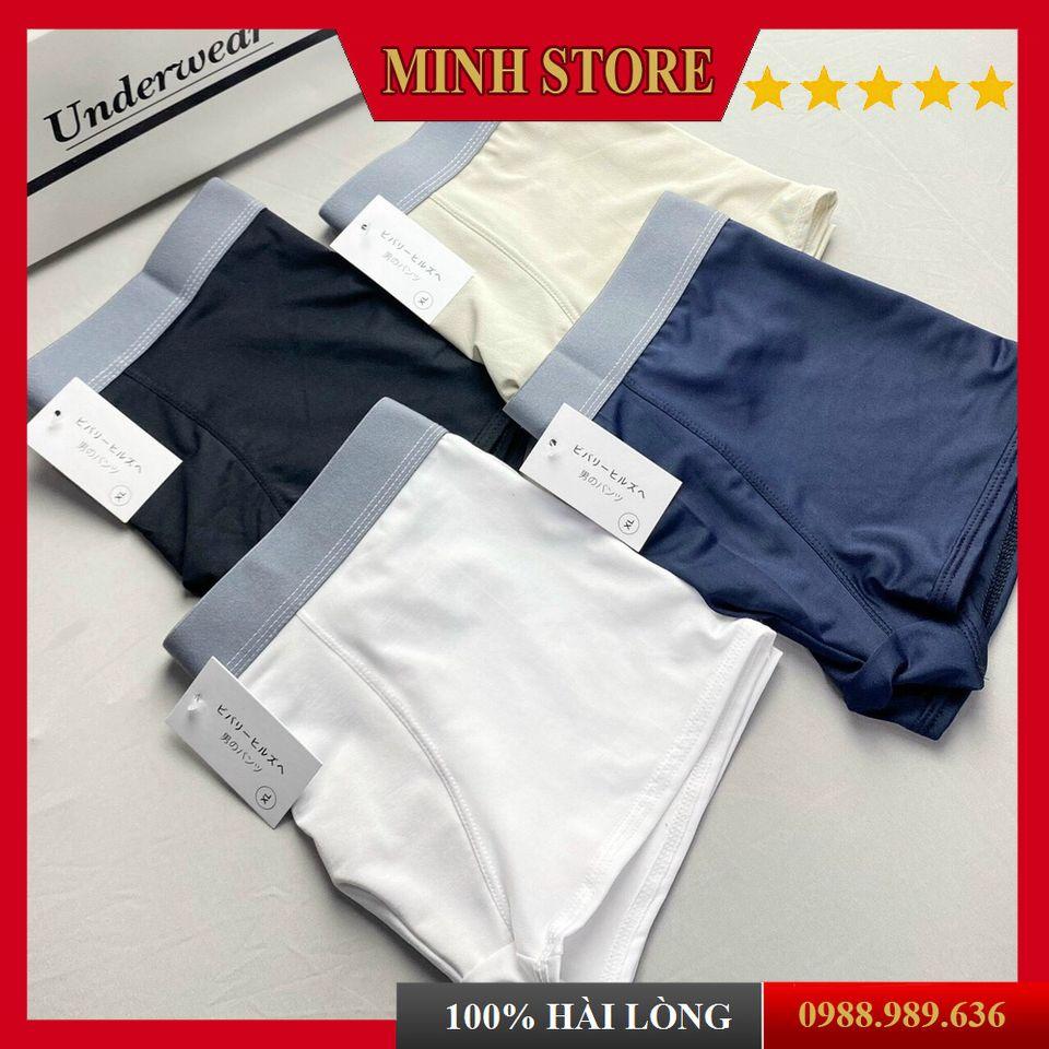Quần sịp nam cao cấp thun lạnh, quần lót nam boxer chất liệu thoáng mát co giãn 4 chiều thoải mái SDN02 - MS88